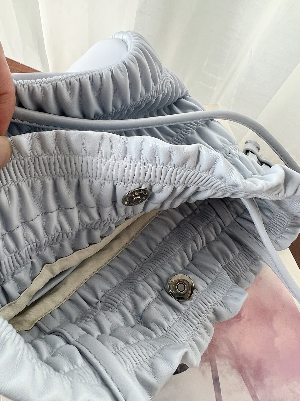 Lauren Fritz Shirring Shoulder Bag