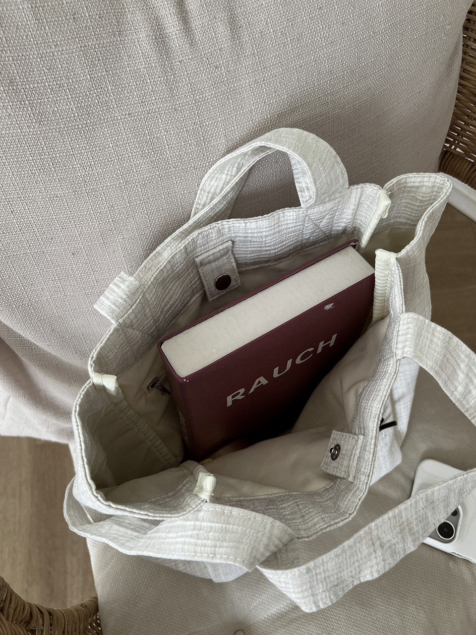 Ribbon Ballet Core Tote Bag