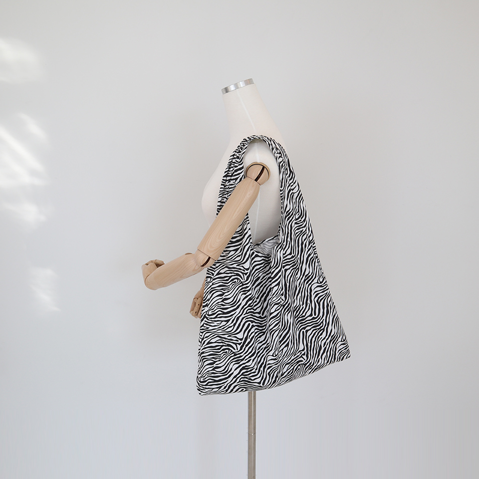 Zebra Big Shoulder Eco Bag