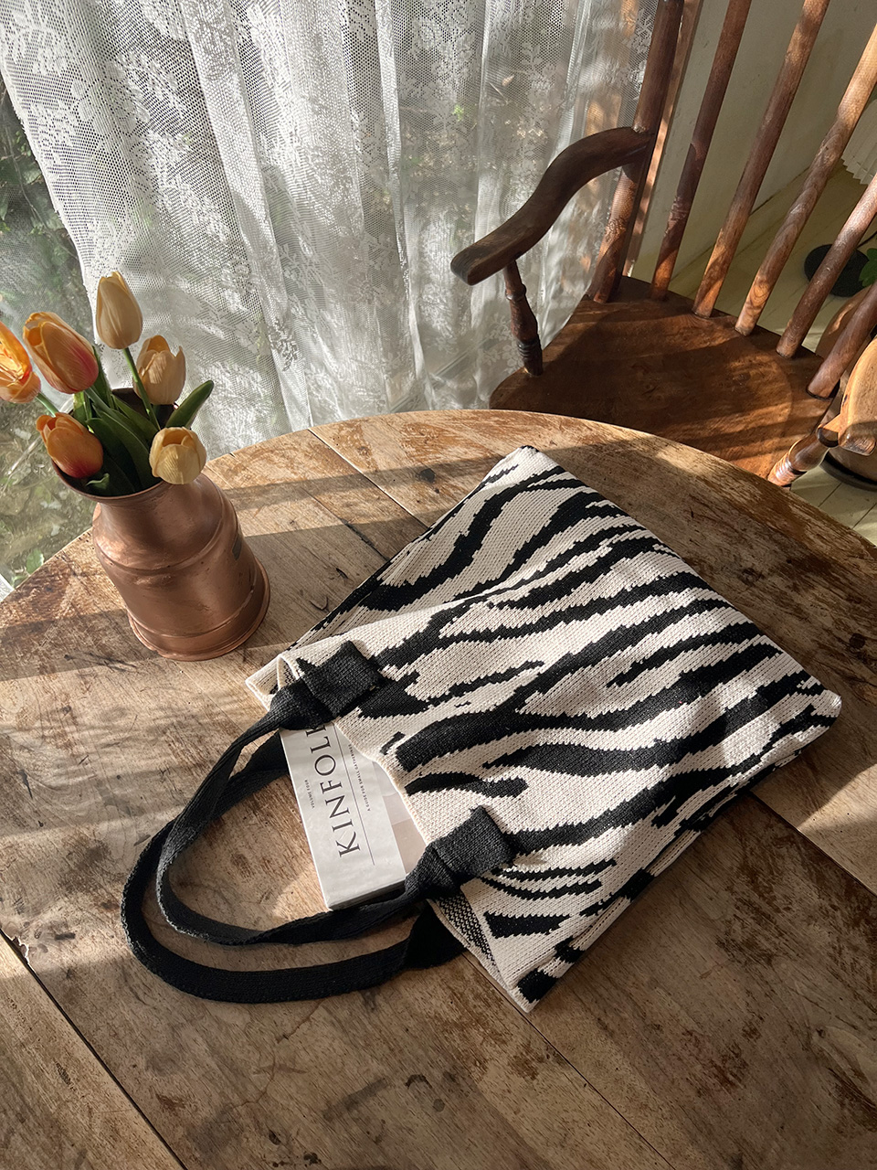 Knitted Big Eco Bag (4 colors)