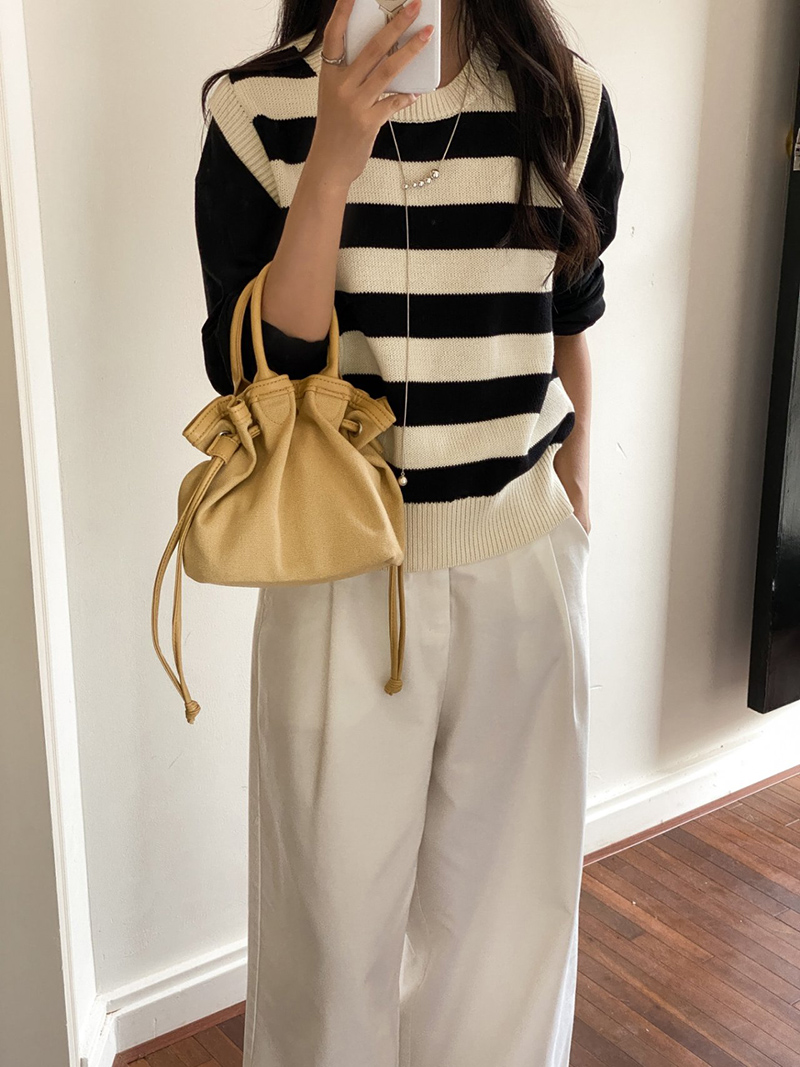 Canvas bag pouch set