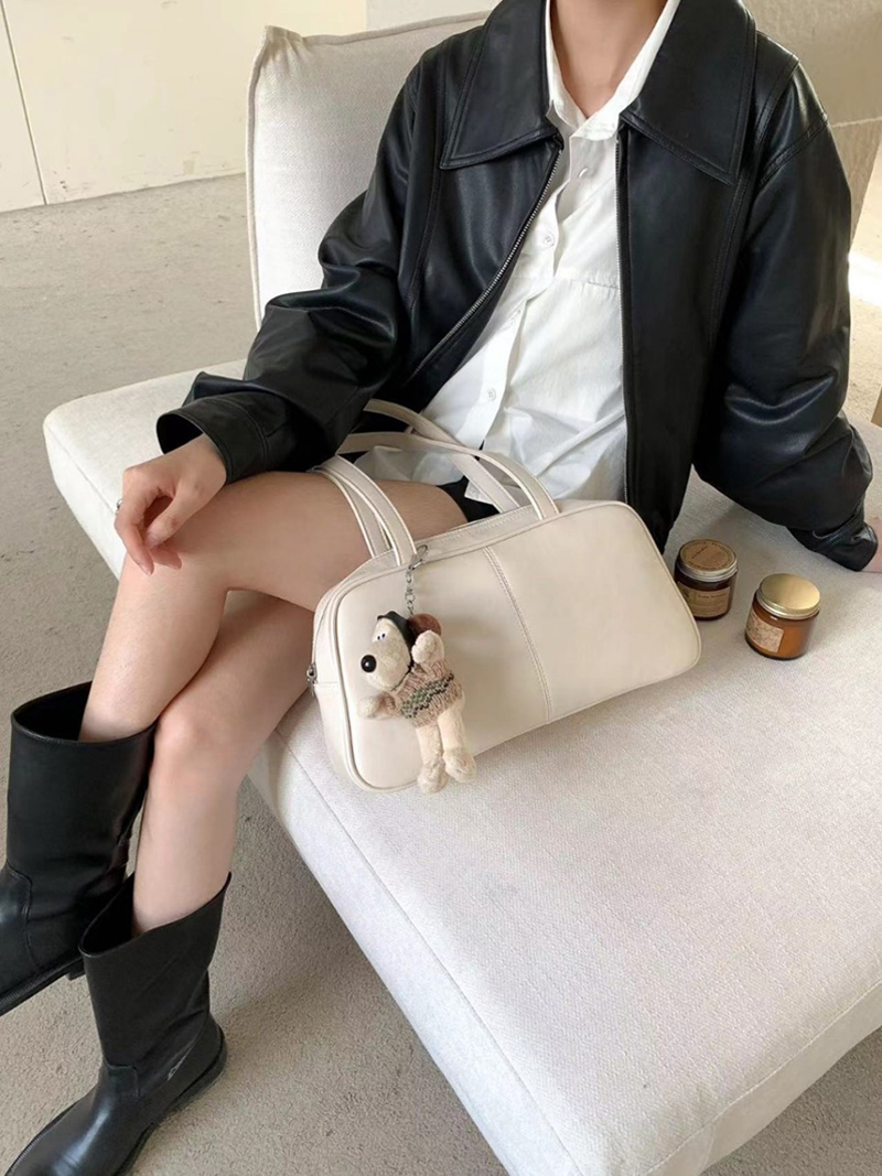 Crack Square Shoulder Bag (3 colors)