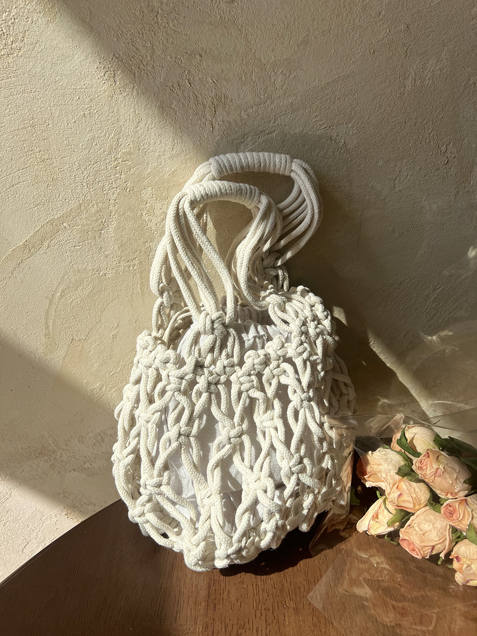 Arte Knitted Net Summer Net Bag