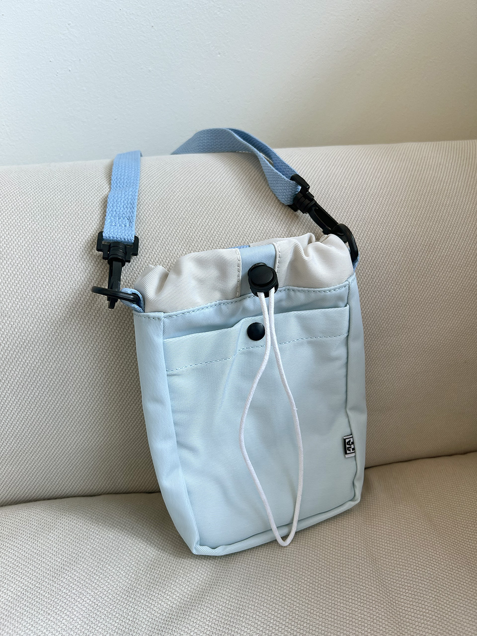 Roasted string mini crossbody bag