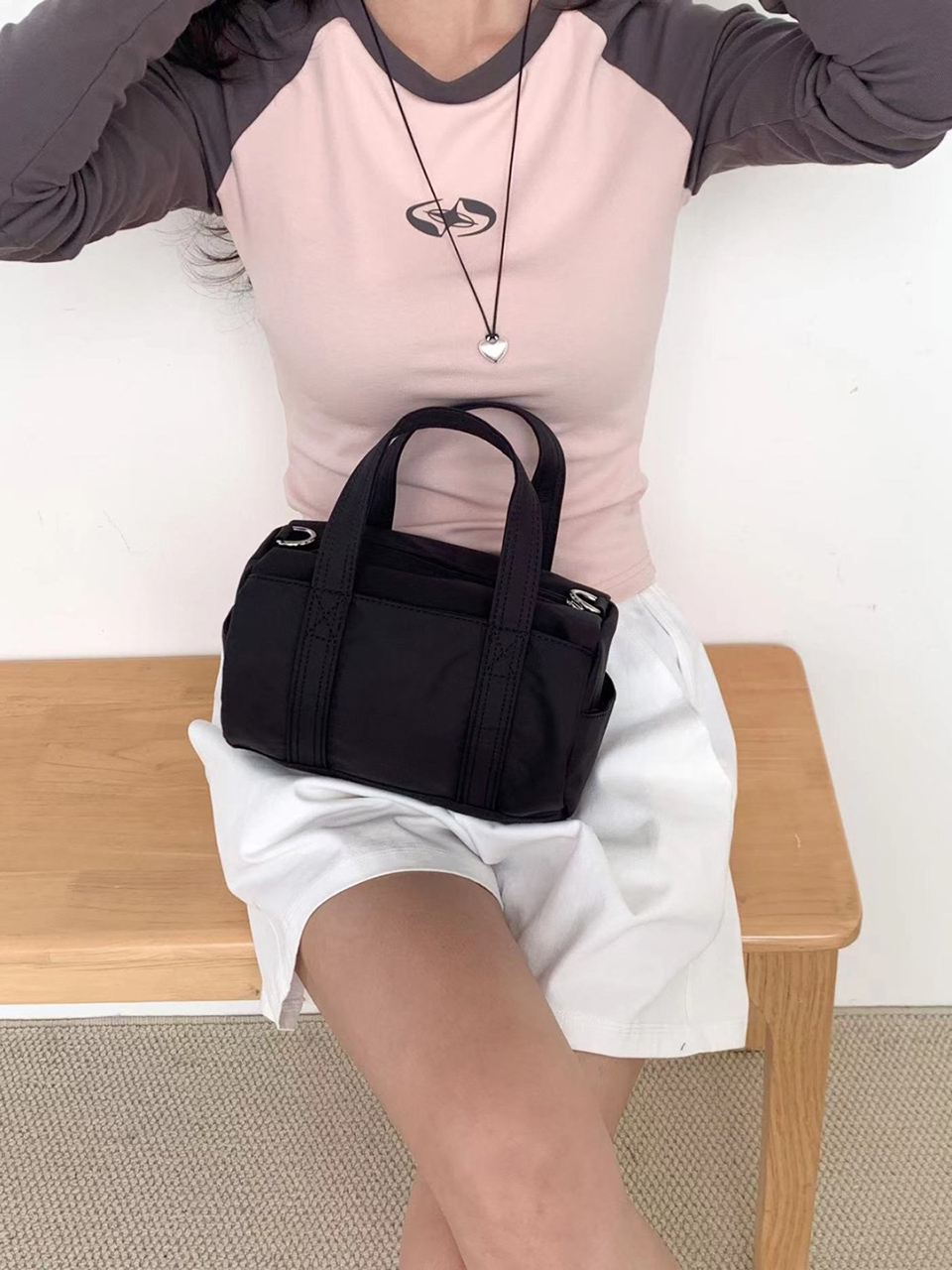 Nylon Mini Tote Bag (4 colors)