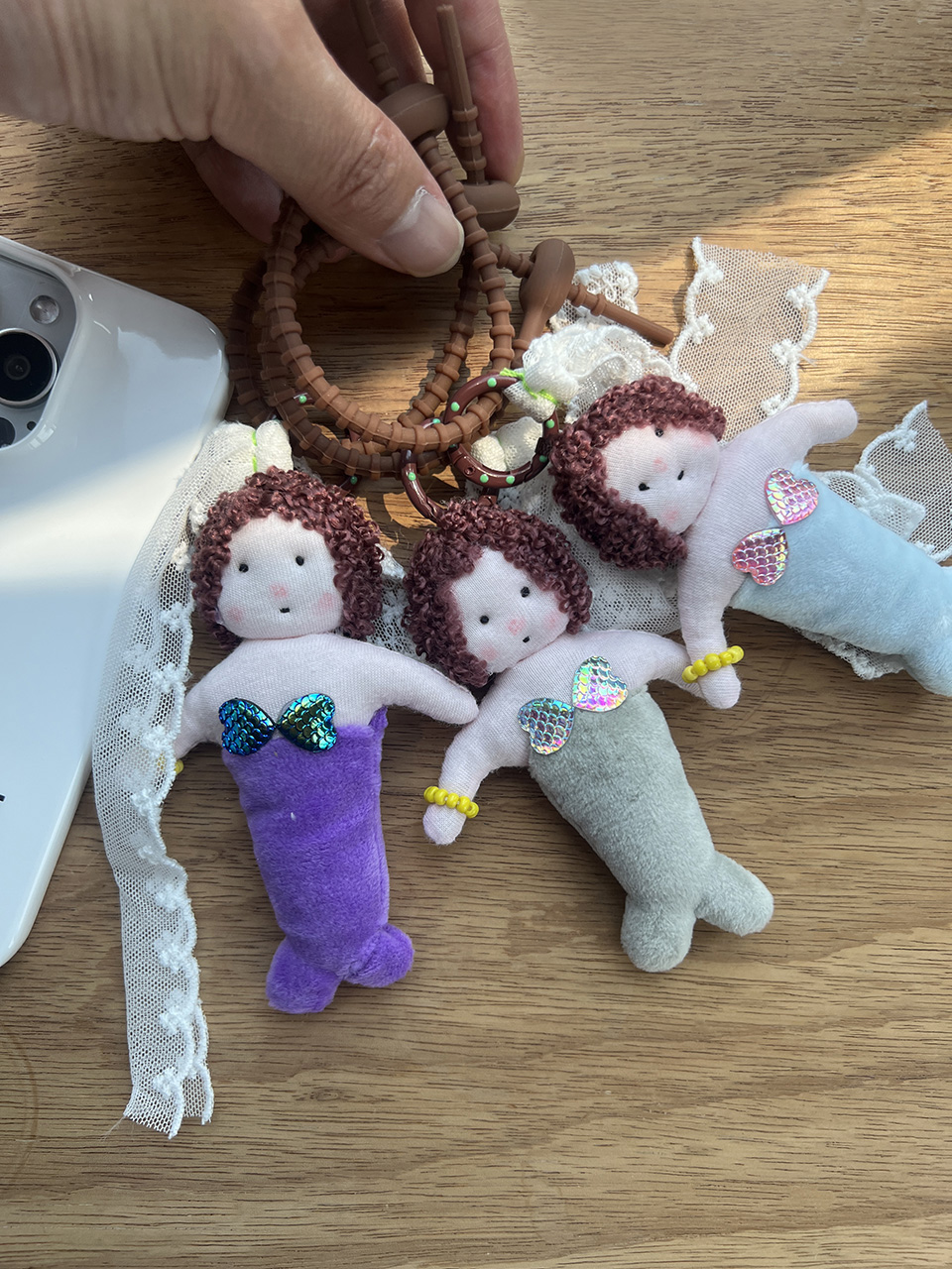 Mermaid Barbie doll charm