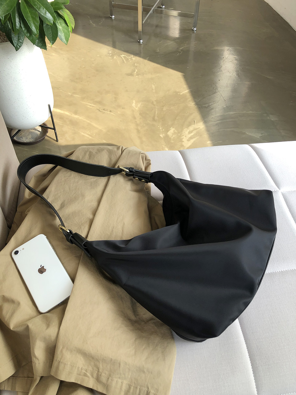 [Waterproof] Shoulder Eco Bag (3 colors)