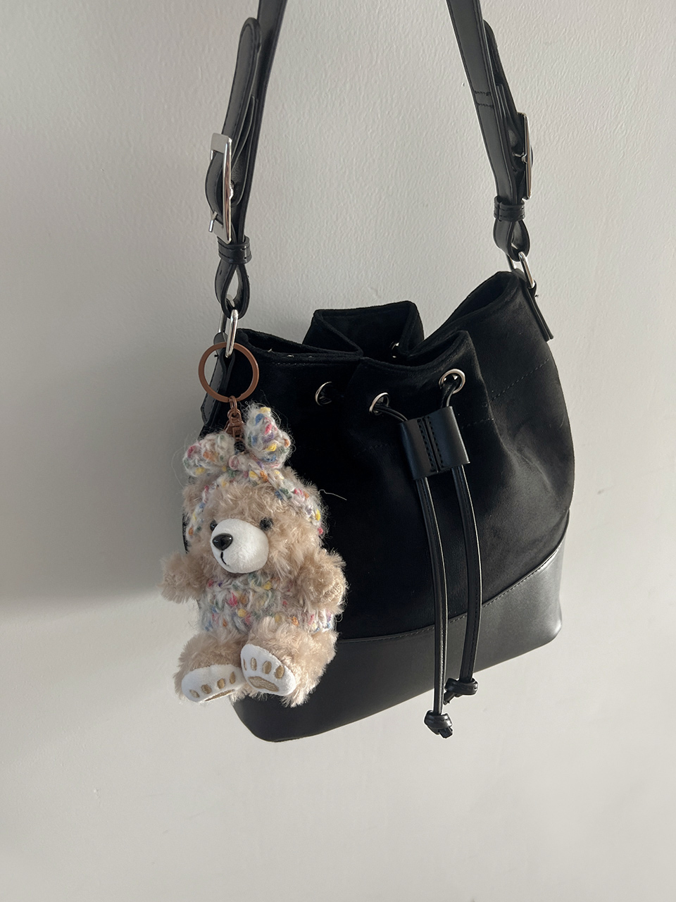 Teddy bear doll charm