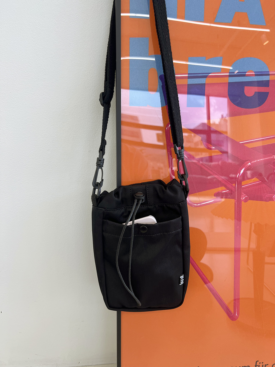 String Nylon Waterproof Mini Crossbody Bag (5 colors)
