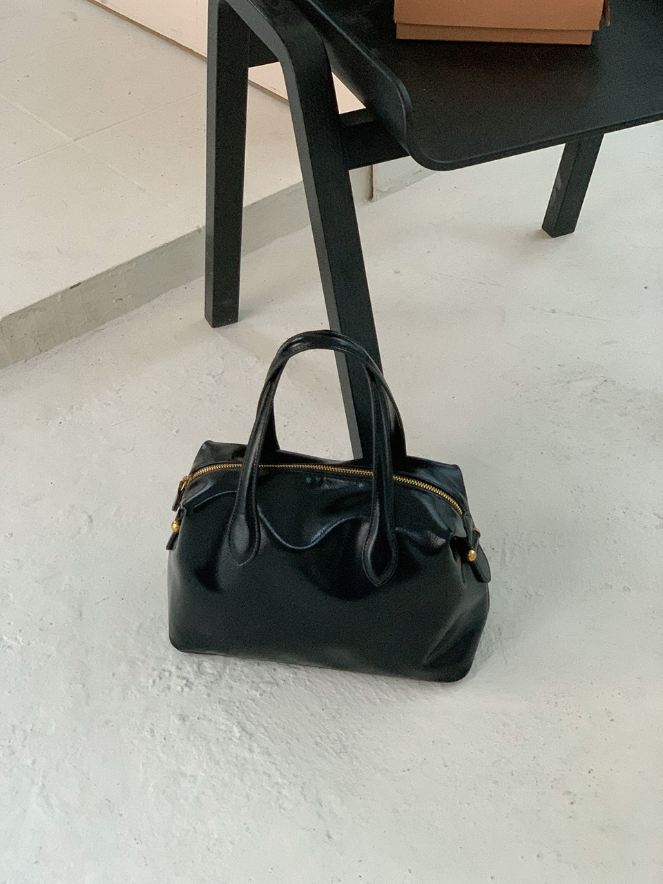 Enamel Square Tote Bag (4 colors)