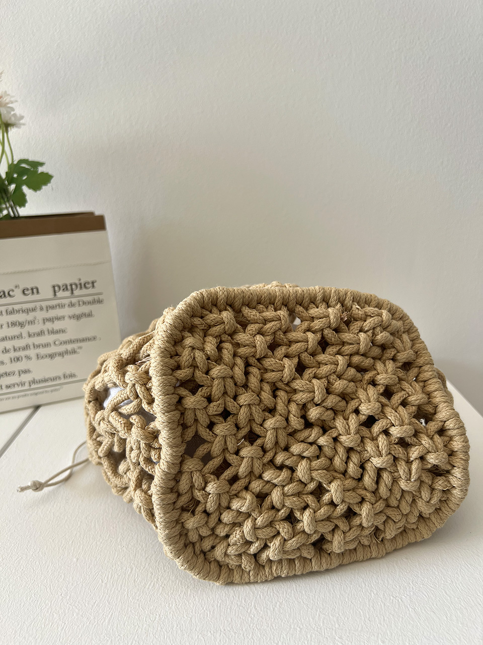 Arte Knitted Net Summer Net Bag