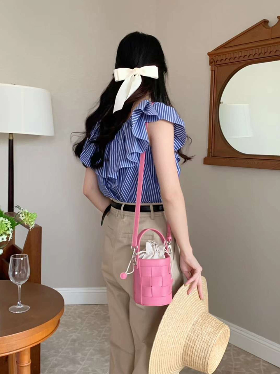 Chess Round Mini 2-Way Bag