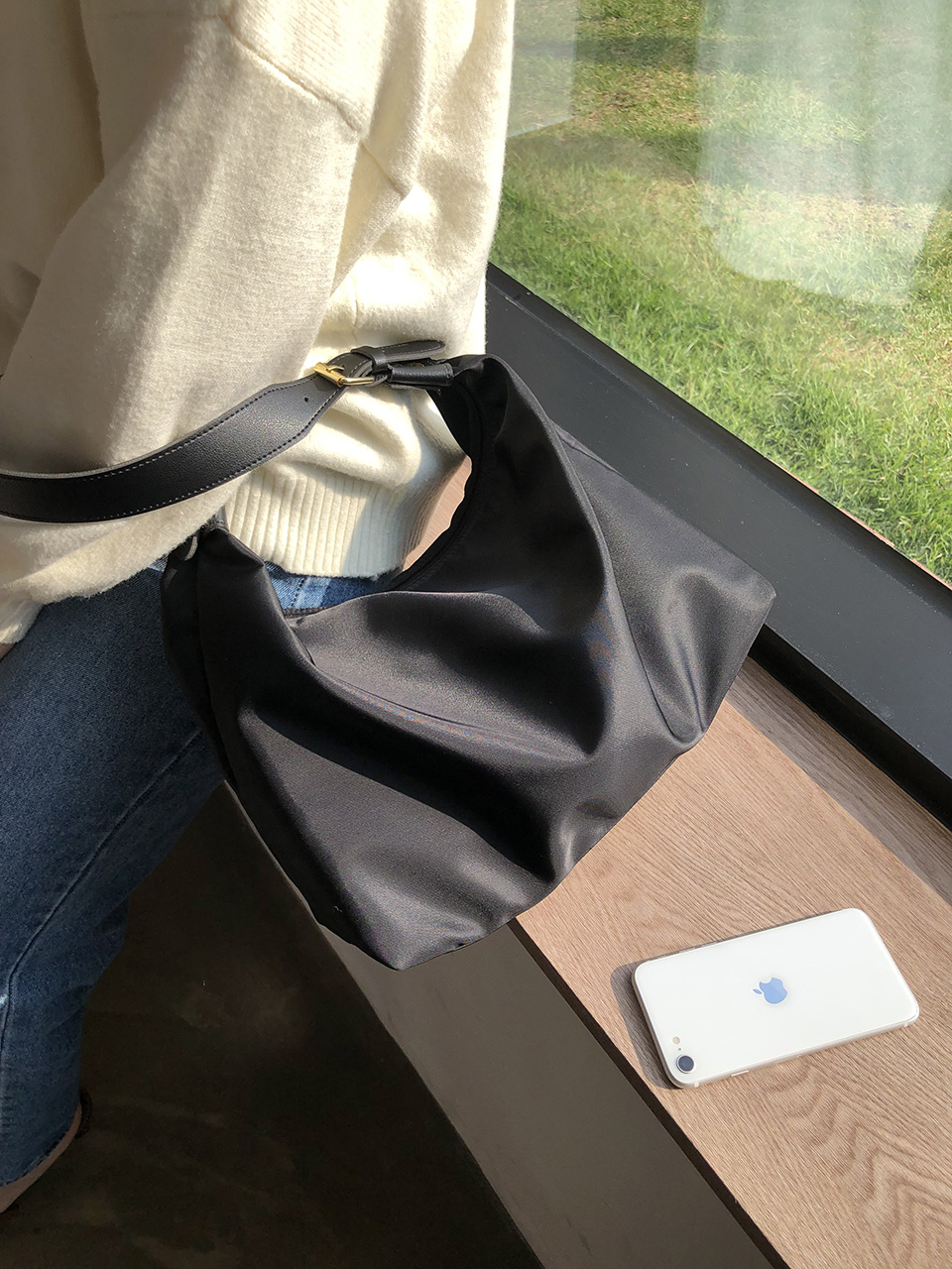 [Waterproof] Shoulder Eco Bag (3 colors)