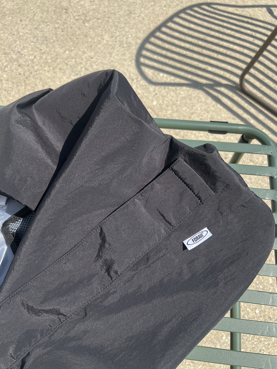 Nylon shoulder bag