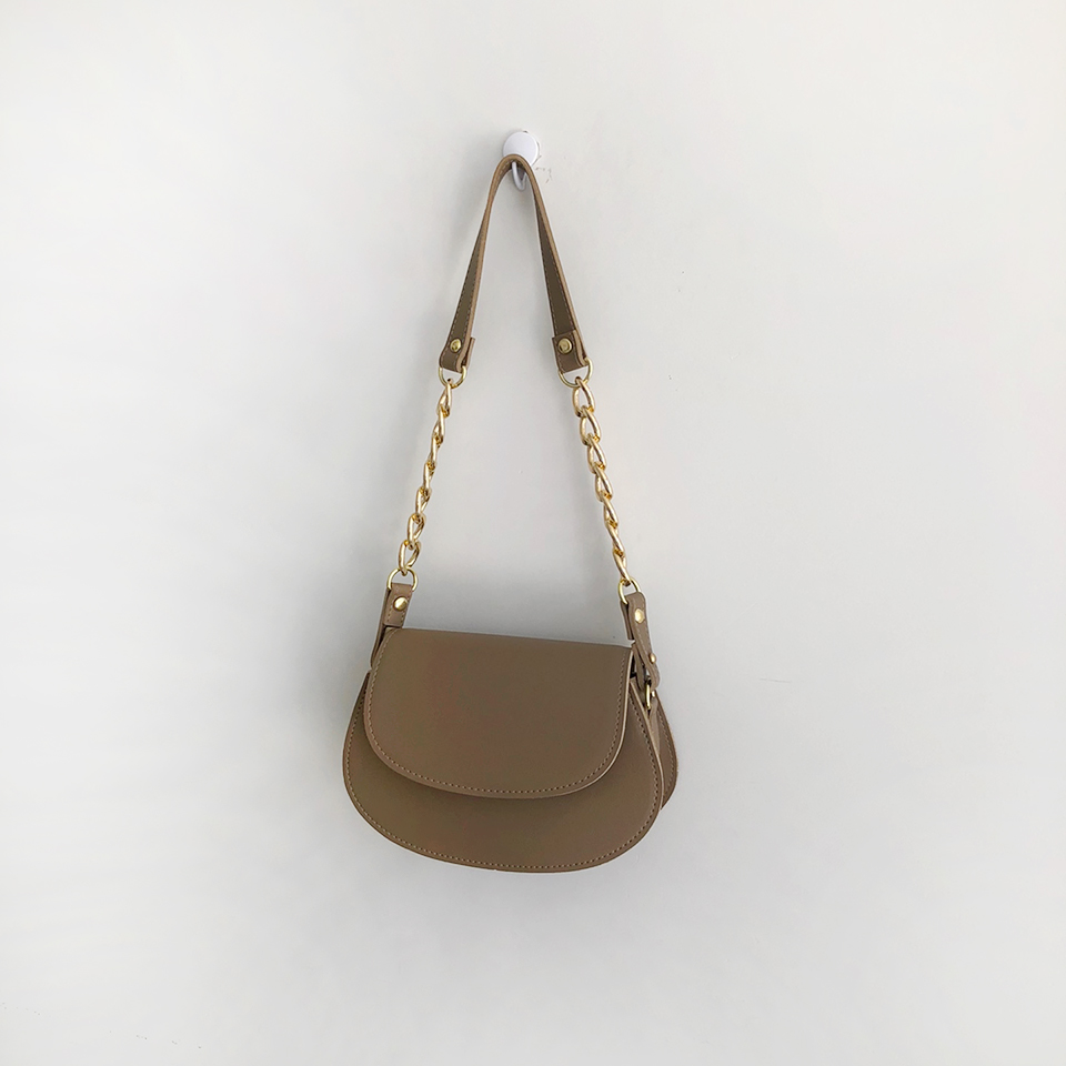 Soft chain mini shoulder bag (with cross strap)