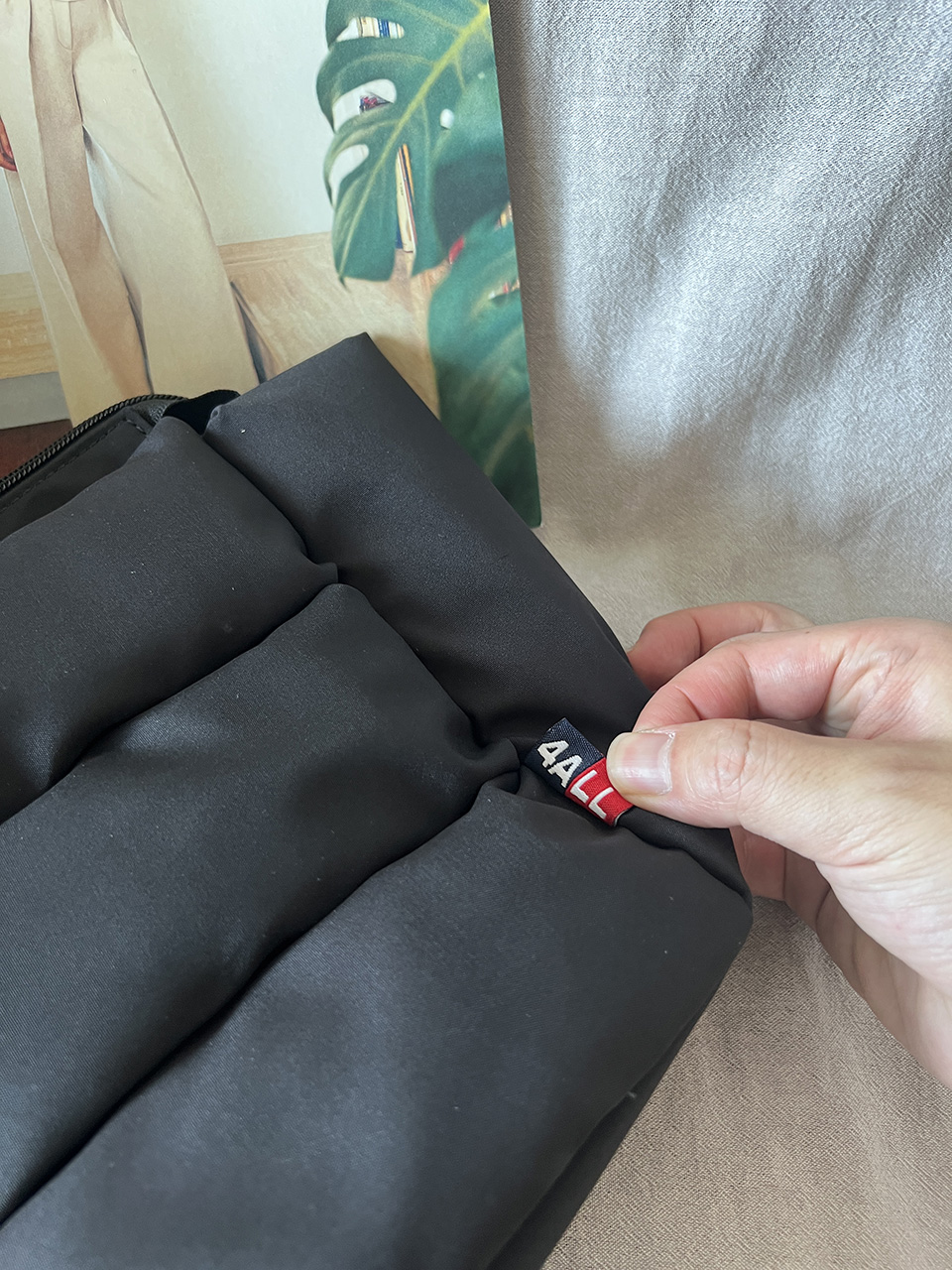 High-pressure quilted mini Boston bag