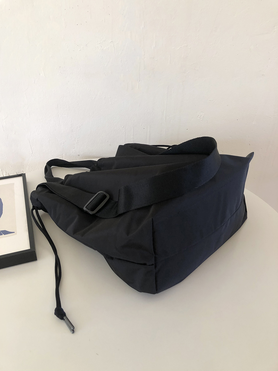Shirring Bucket Big Crossbody Bag
