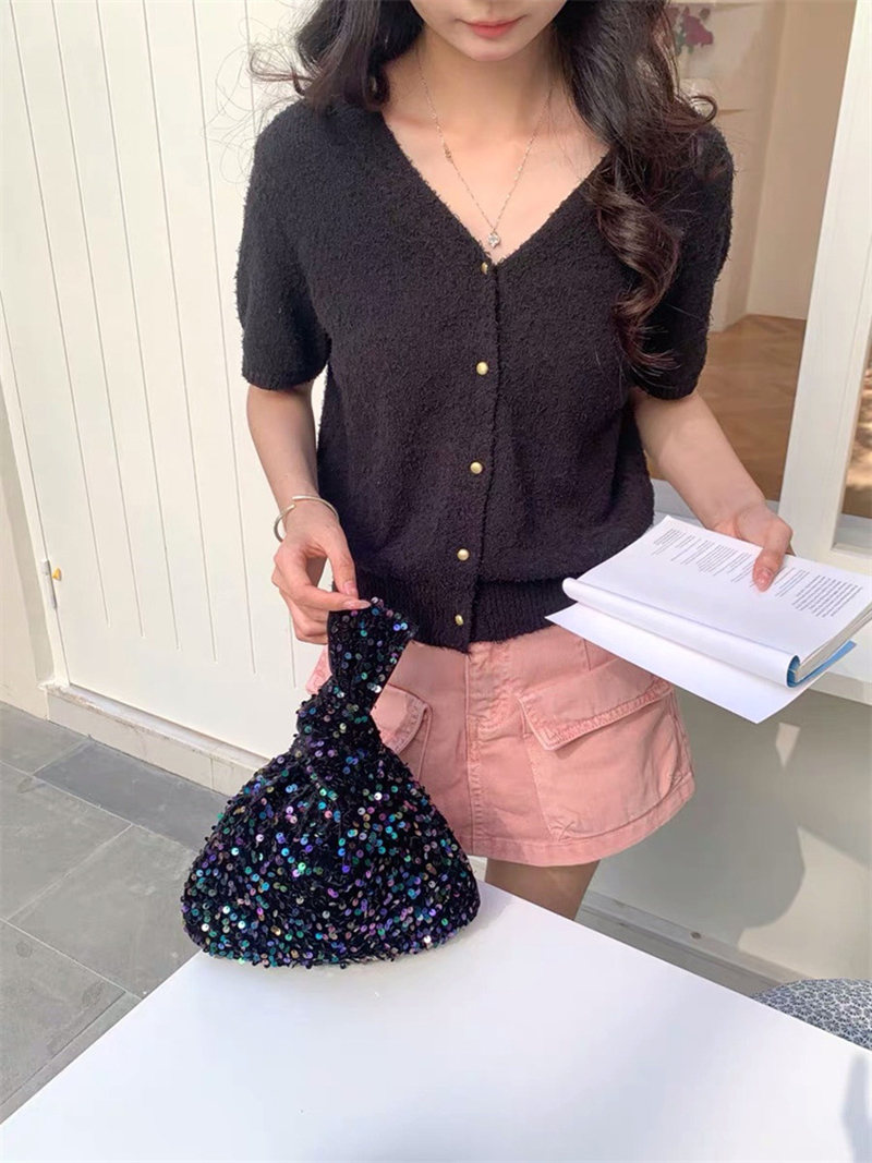 Sequin Mini Tote Bag (3 colors)