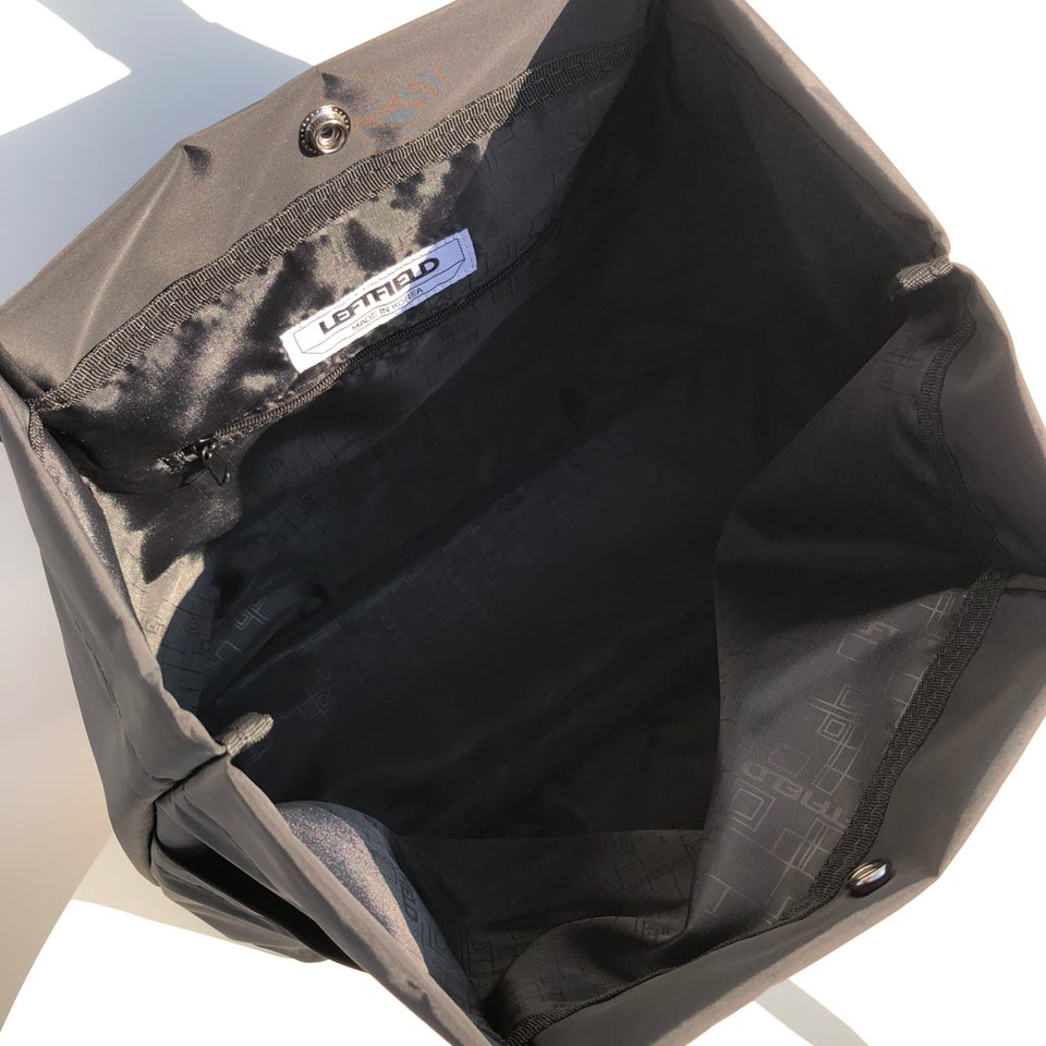 [Waterproof] Twill Two-Pocket Shopper Bag