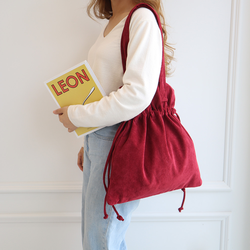 Corduroy Big Shoulder Eco Bag