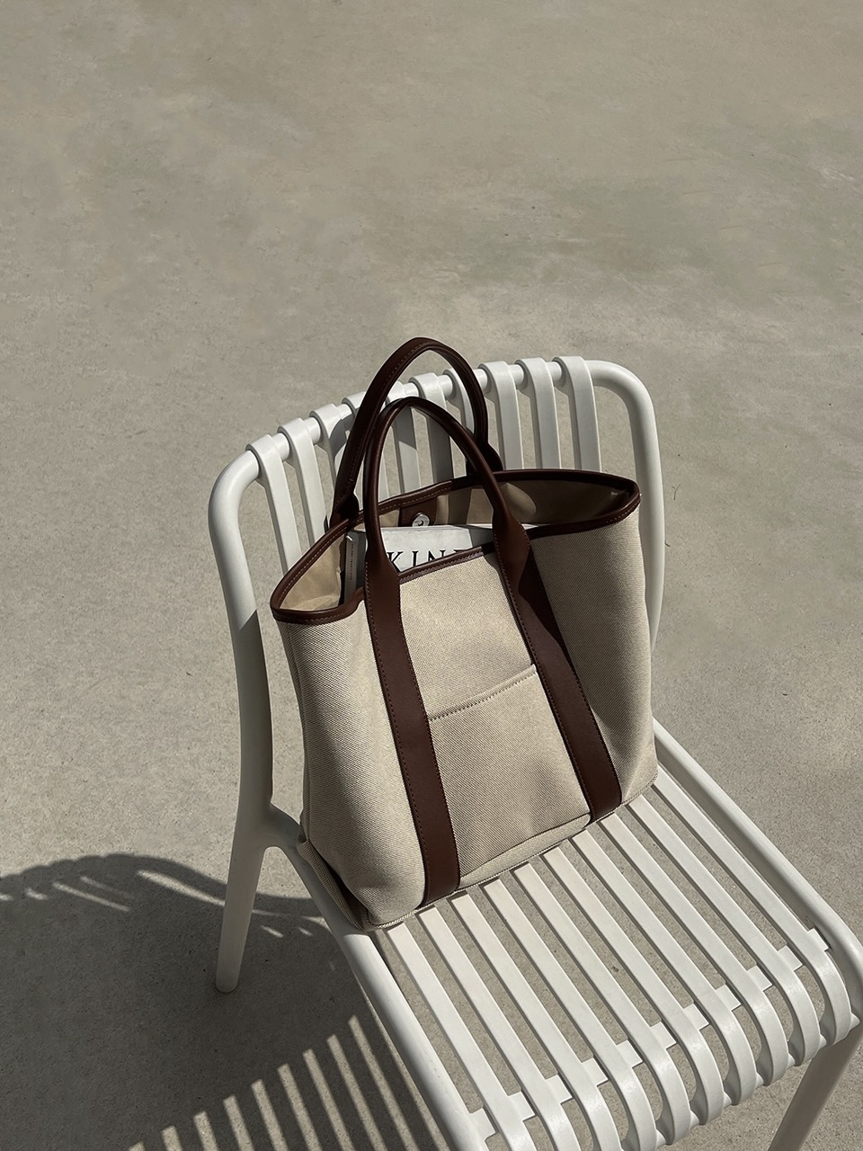 Pocket tote bag (3 colors)