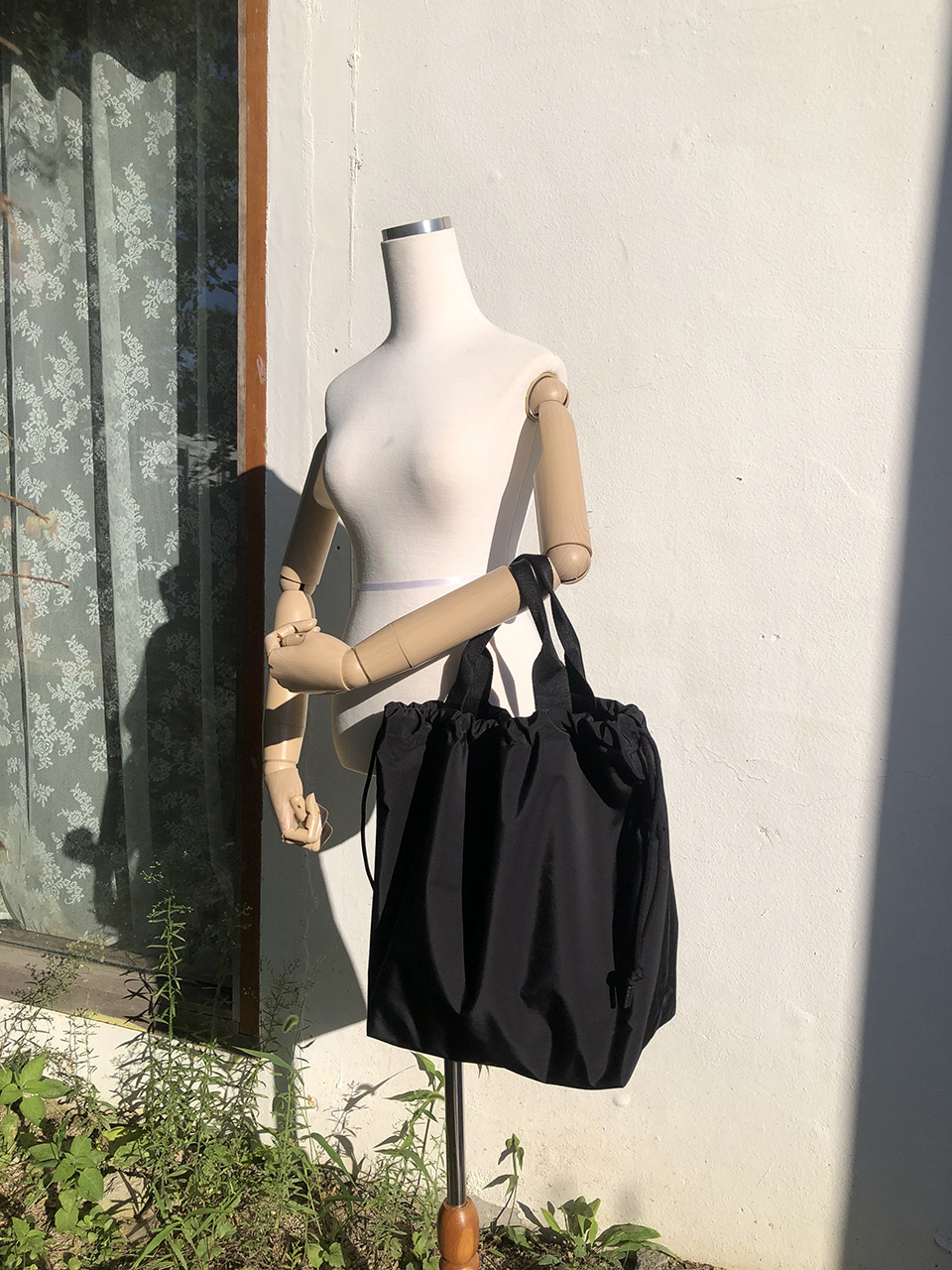 Shirring Bucket Big Crossbody Bag