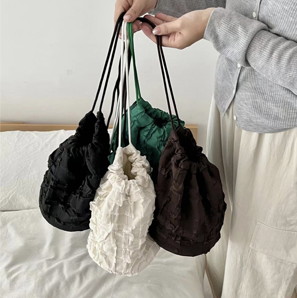 Bubble Lace Quilted Mini Backpack