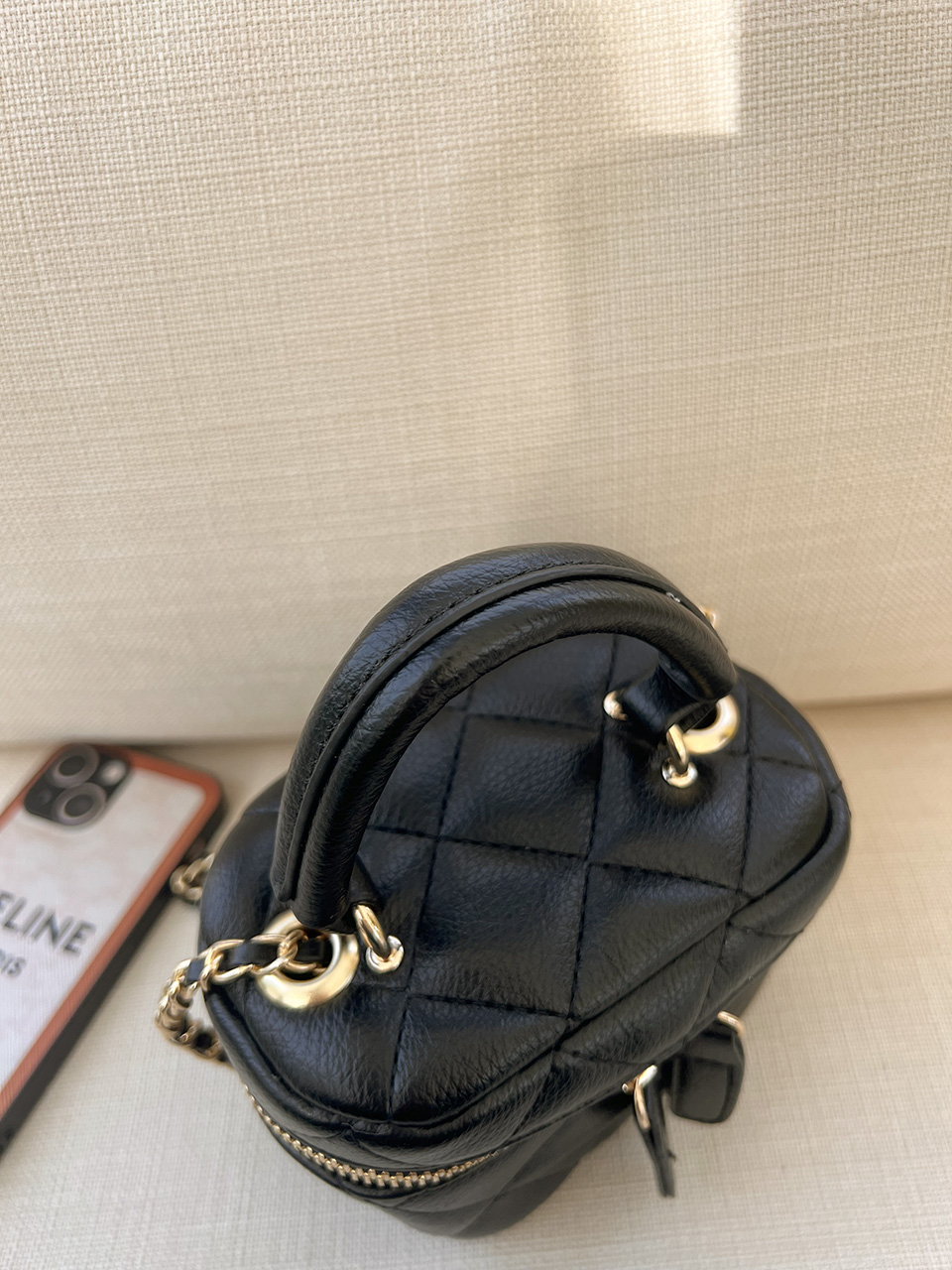 Mini Quilted Chain Crossbody Bag (4 colors)
