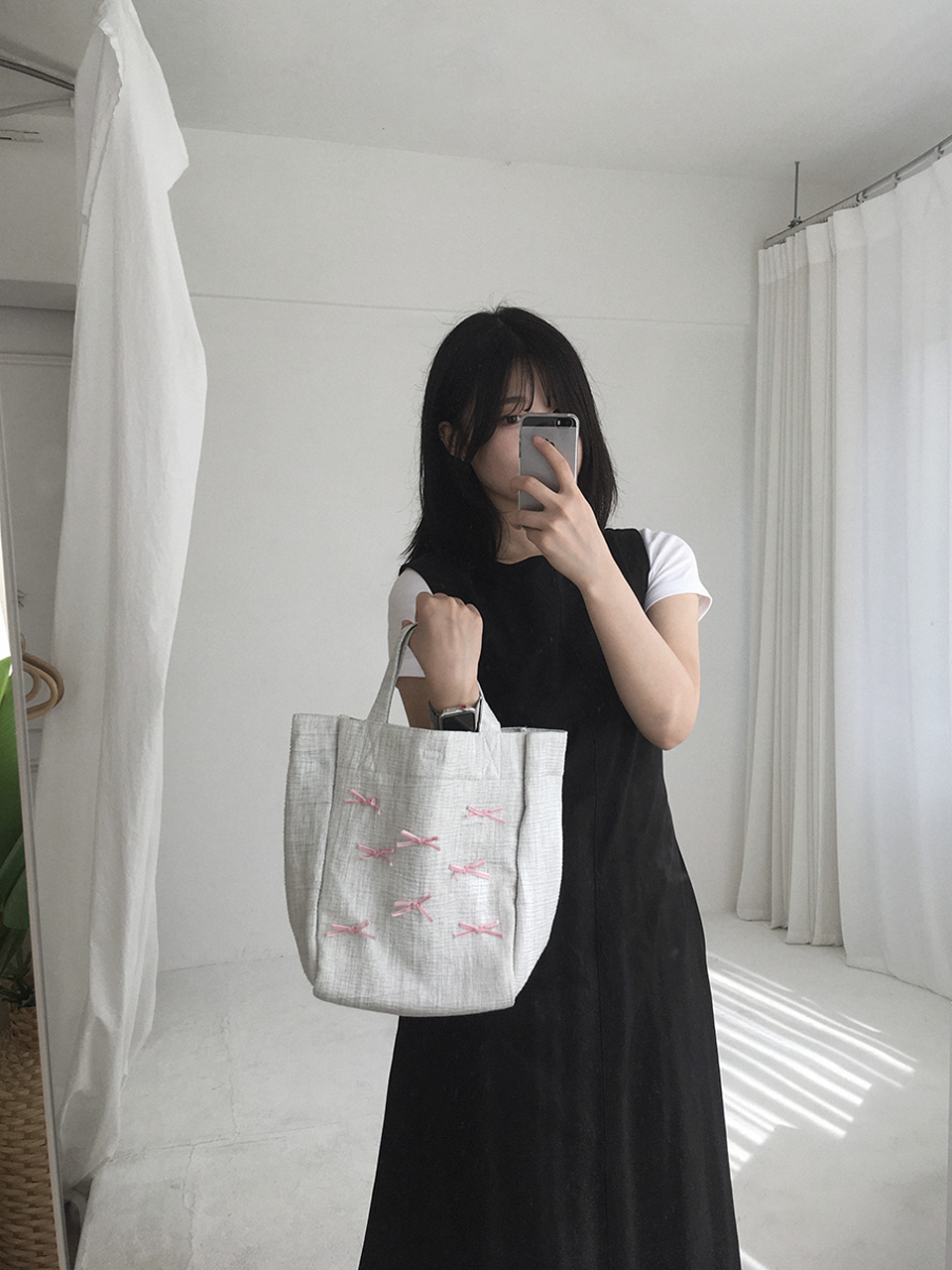 Ribbon Ballet Core Tote Bag