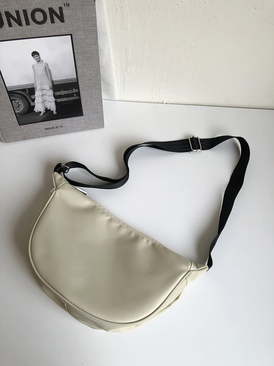 Nylon crossbody bag