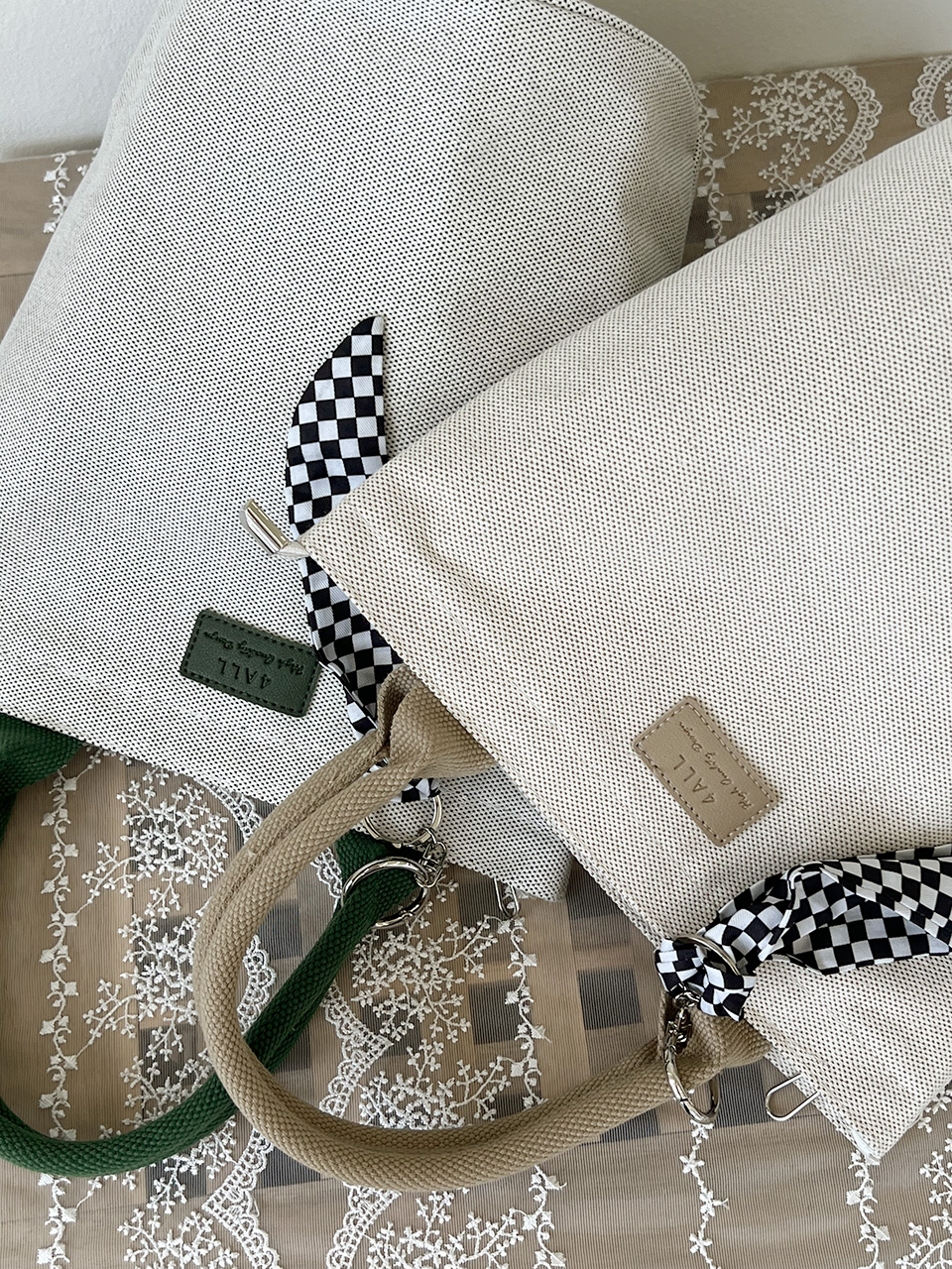 Canvas Insulated Tote Bag (2 colors)