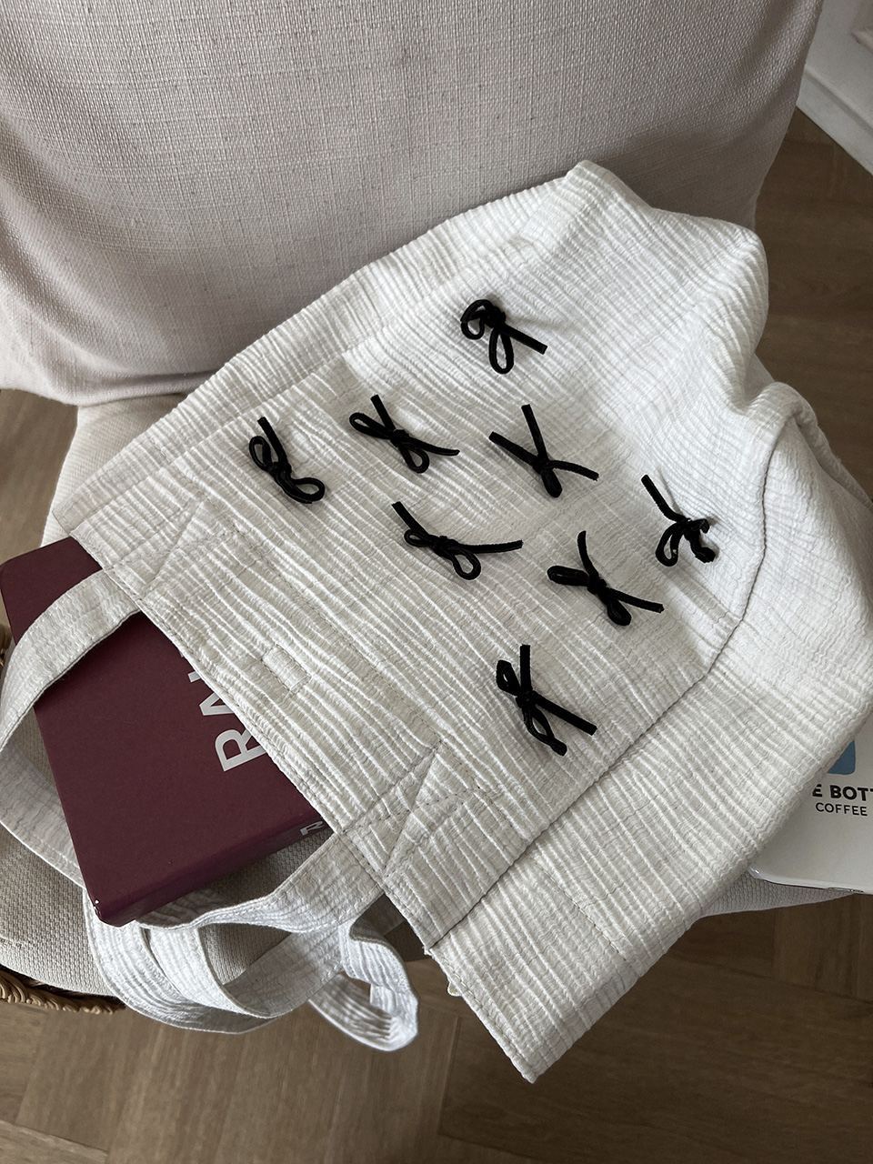 Ribbon Ballet Core Tote Bag