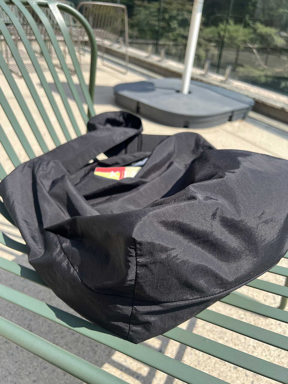 Nylon shoulder bag