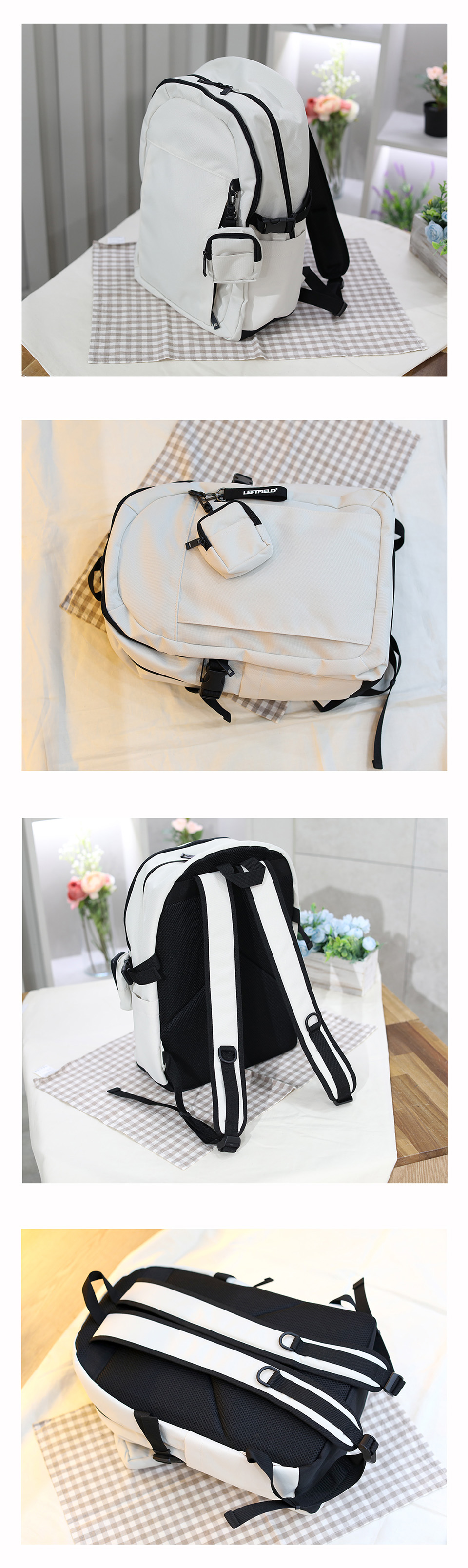 [Unisex] Bertie Keyring Pouch Casual Backpack Rucksack