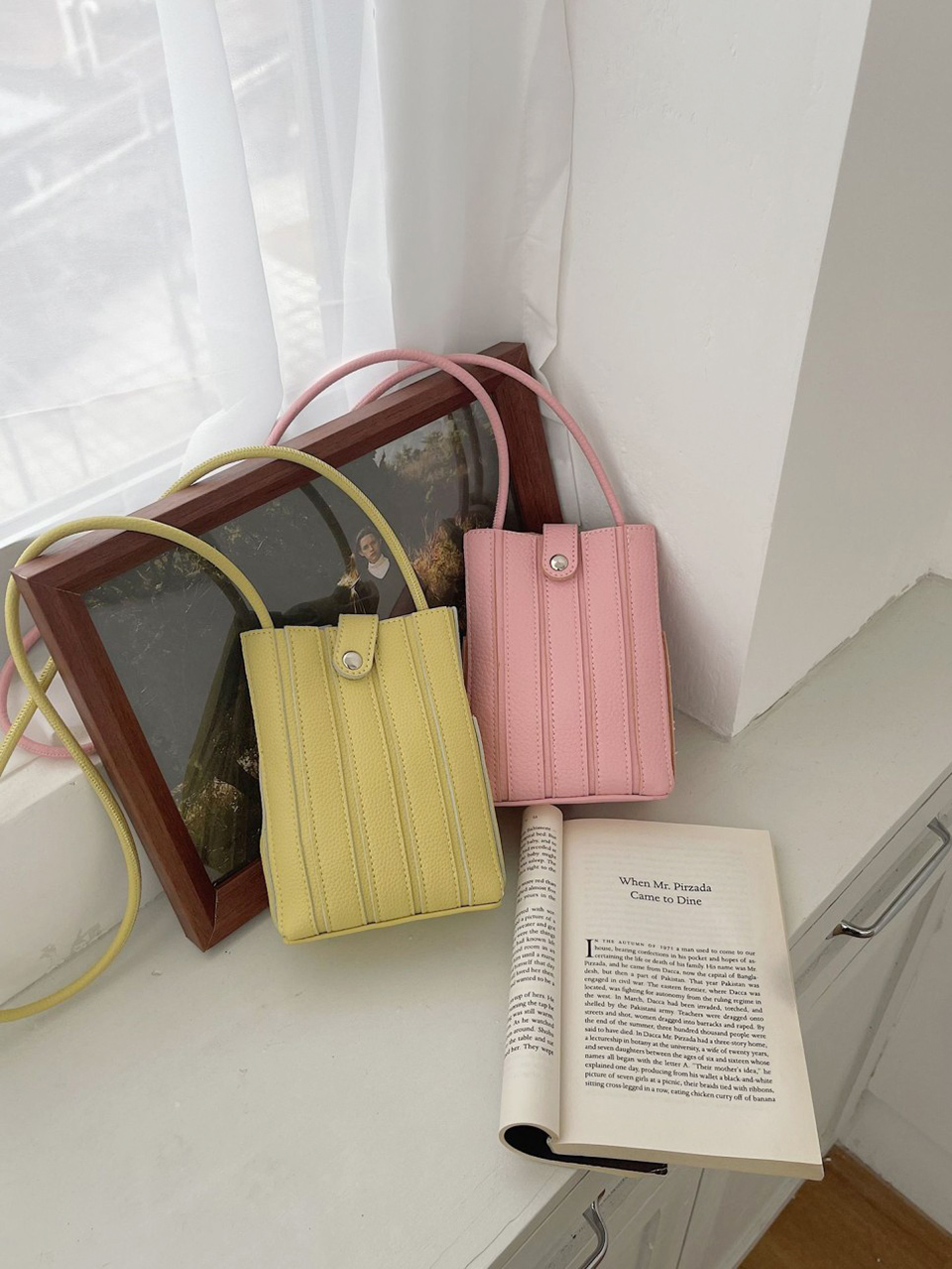 Rople Button Smartphone Bag Mini Shoulder Bag