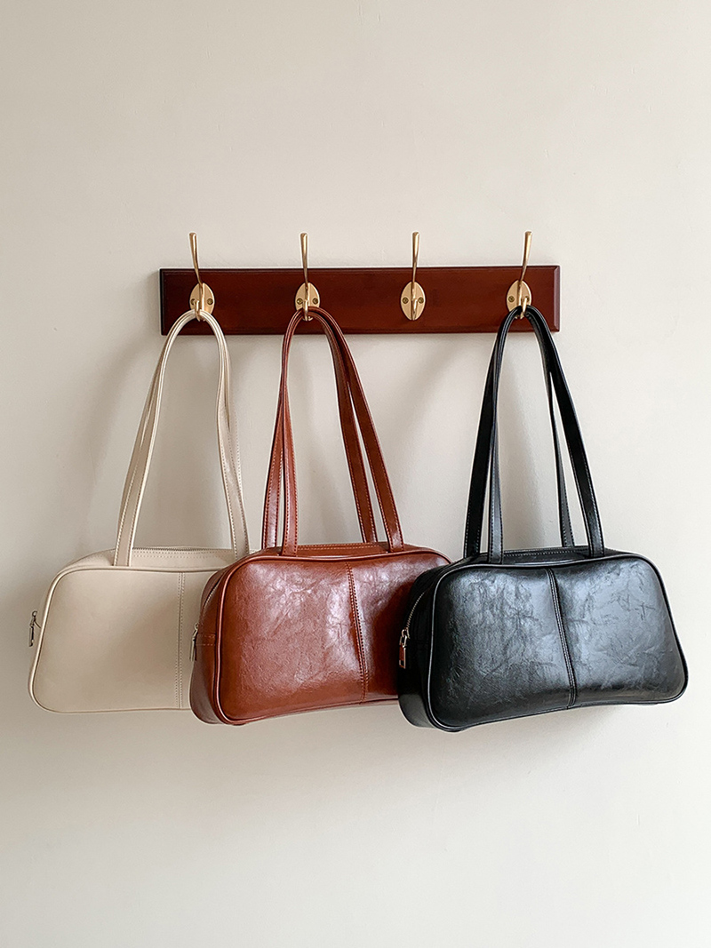 Crack Square Shoulder Bag (3 colors)