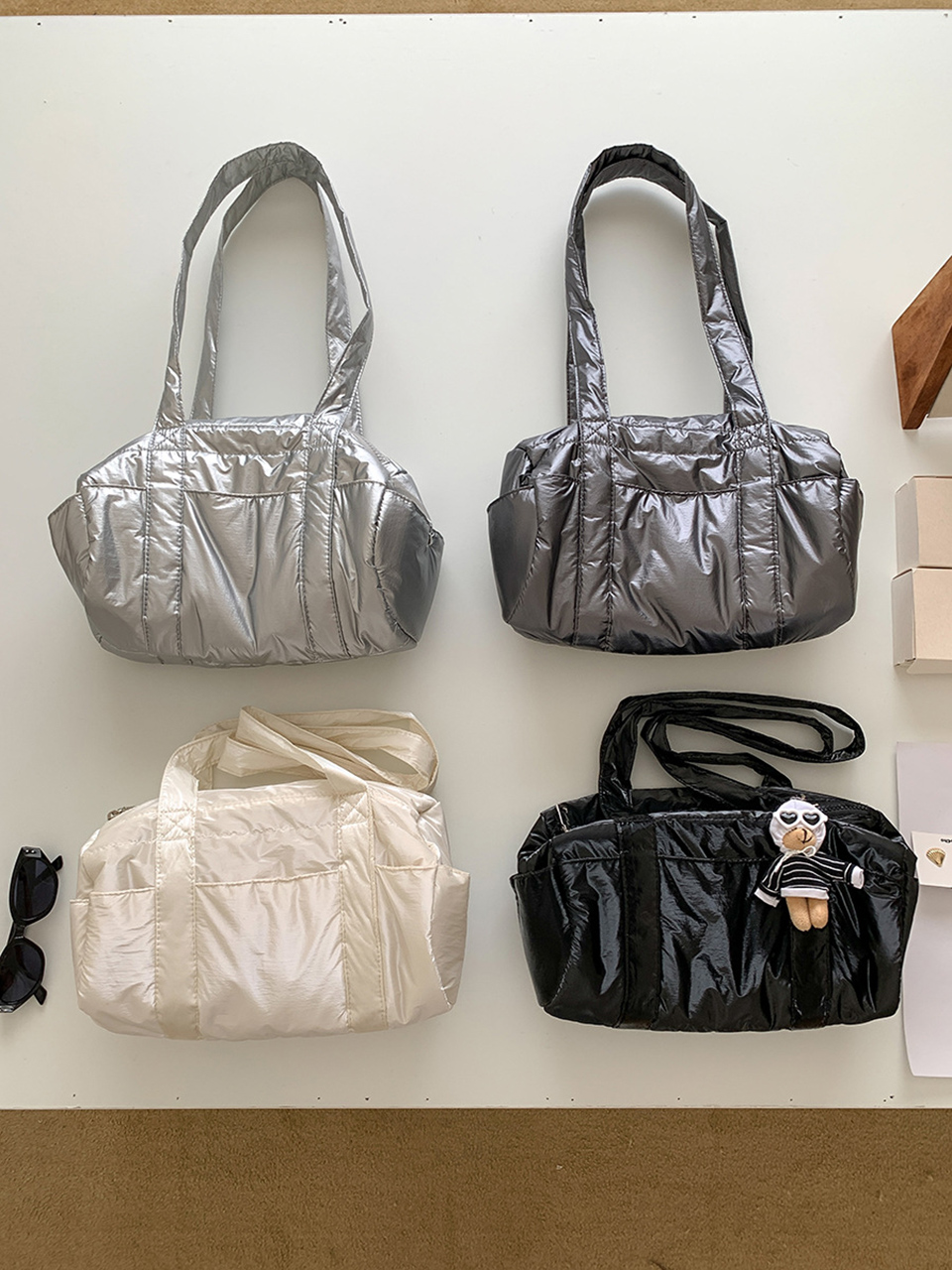 Metal Down Y2K Tote Bag/Shoulder Bag