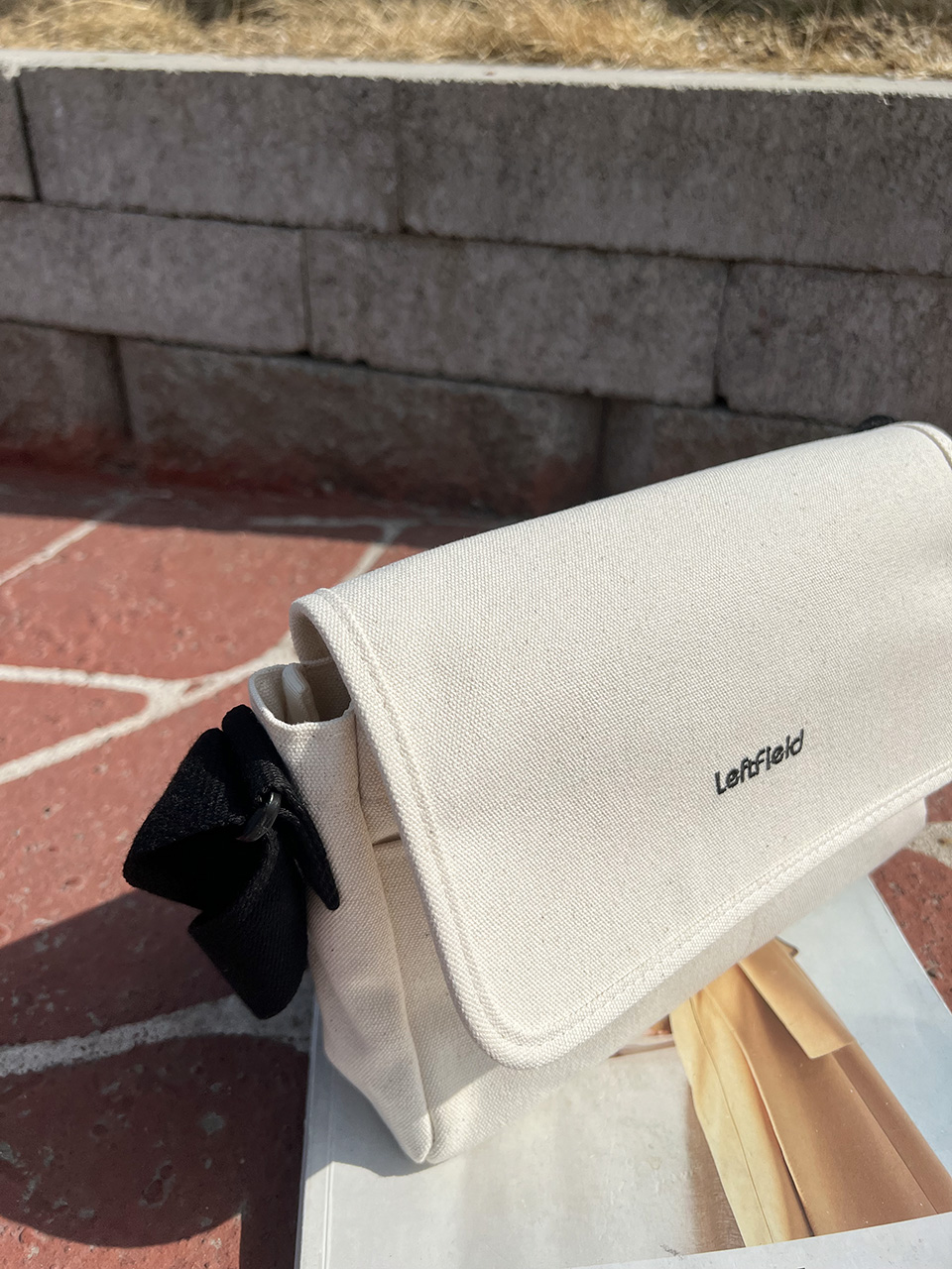 Canvas Flip Mini Shoulder Bag
