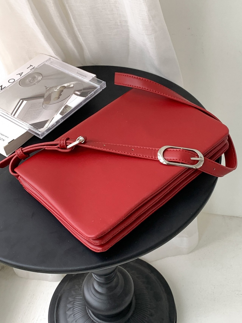 Square Mini Shoulder Bag (4 colors)