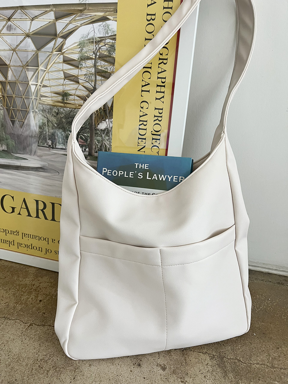 Ganges 2-Pocket Soft Shoulder Bag