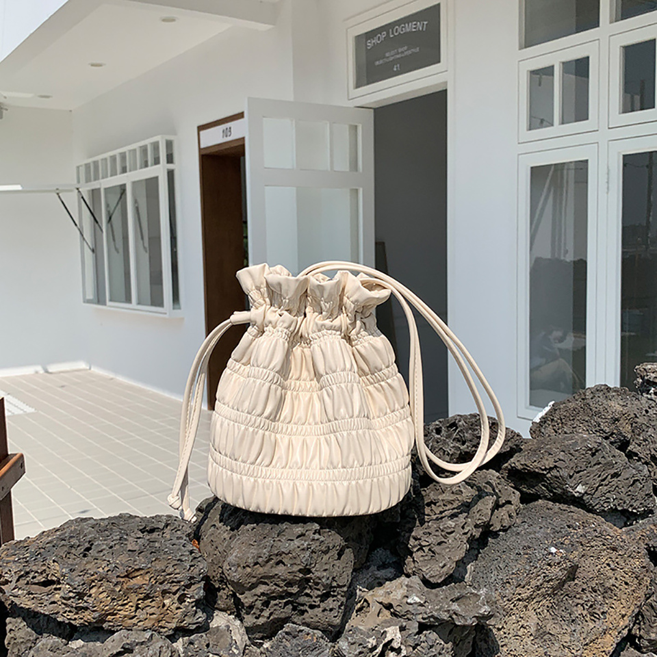 Lauren Fritz Shirring Shoulder Bag
