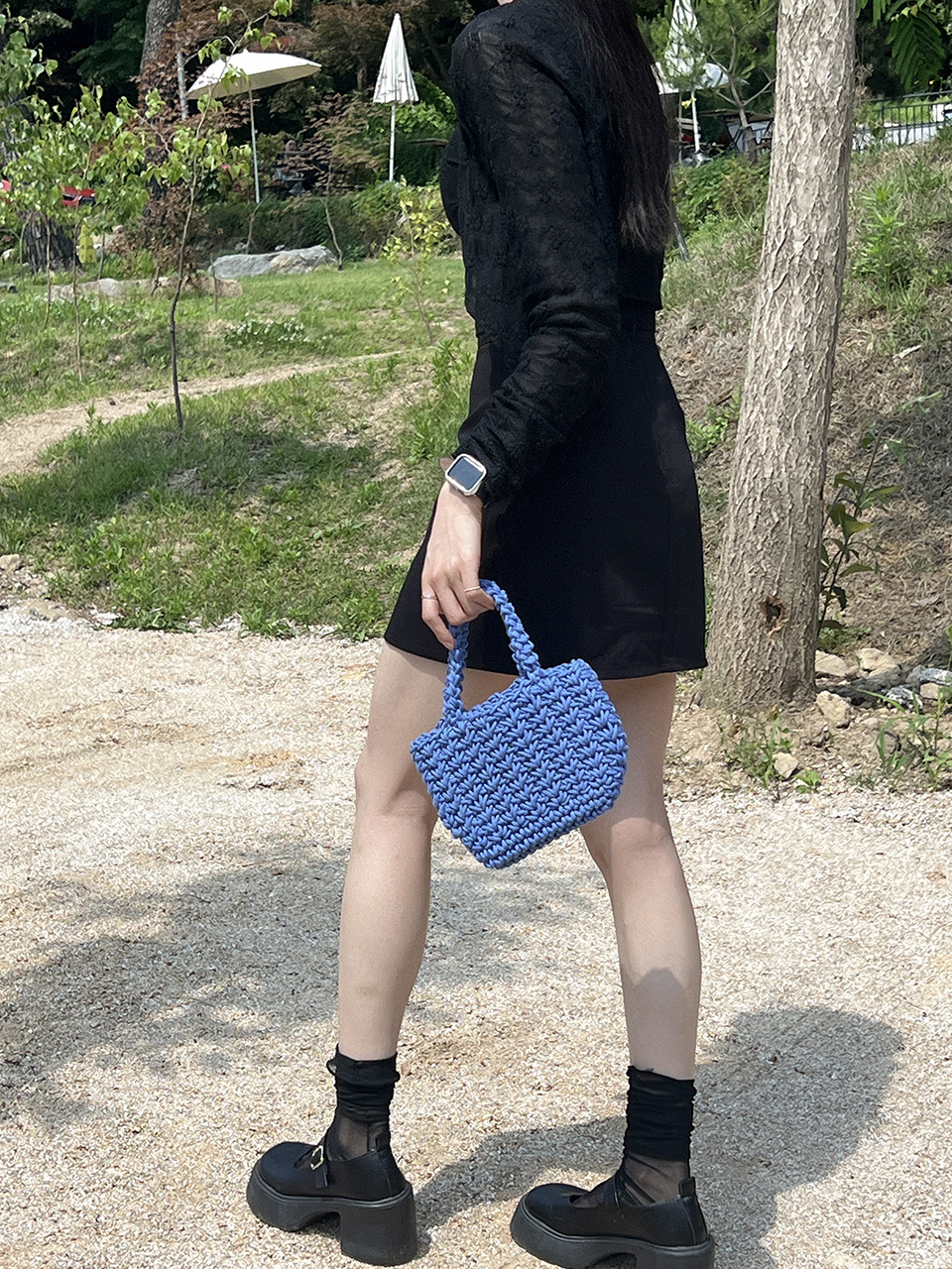 Crochet Mini Tote Bag (6 colors)