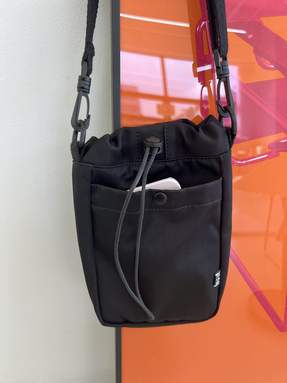 Roasted string mini crossbody bag