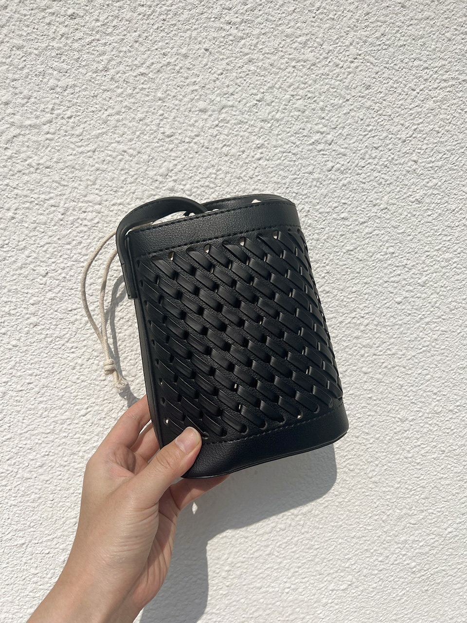 Bali Weaving Net Mini Shoulder Bag