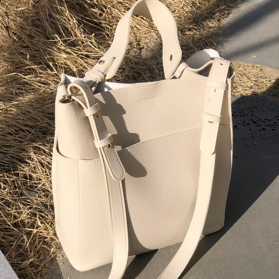 Two-way Big Cross Bucket Bag (7 colors)