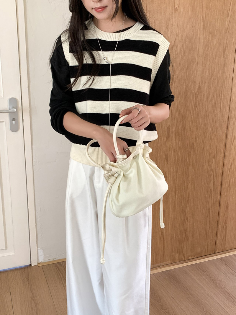 Canvas bag pouch set
