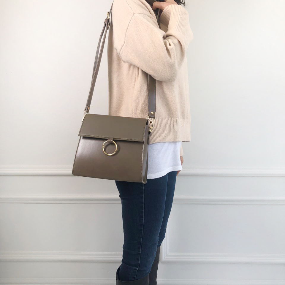 Ring Square Mini Shoulder Bag (4 colors)