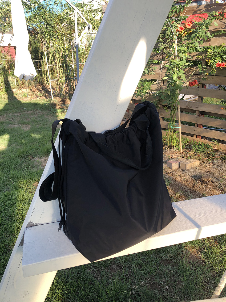 Shirring Bucket Big Crossbody Bag