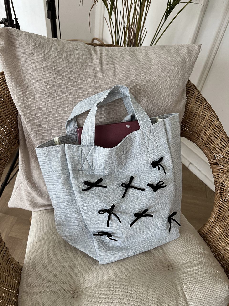 Ribbon Ballet Core Tote Bag