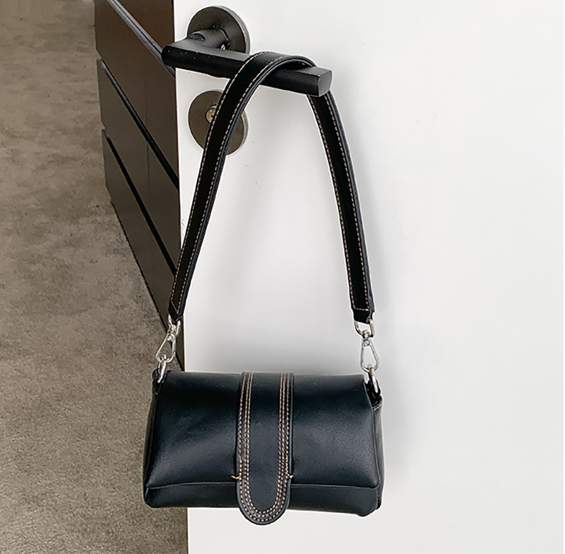 Denim Leather Mini Tote Bag (3 colors)